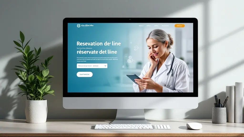 Refonte complète du site d'un cabinet d'ostéopathie proposant la réservation en ligne